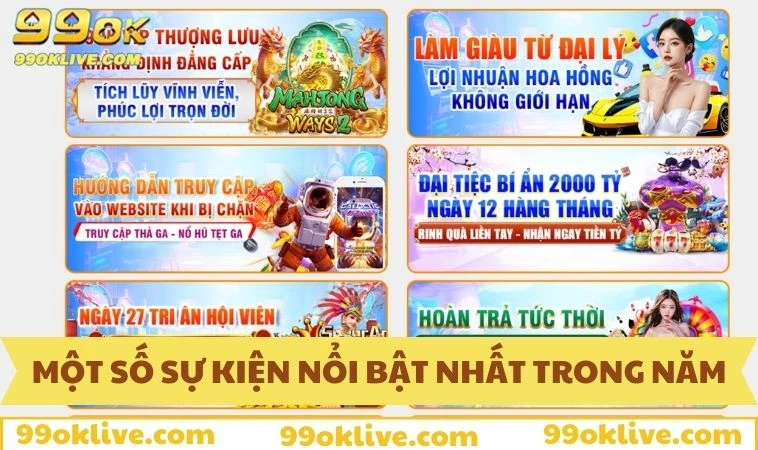 99OK và một số các sự kiện nổi bật nhất trong năm